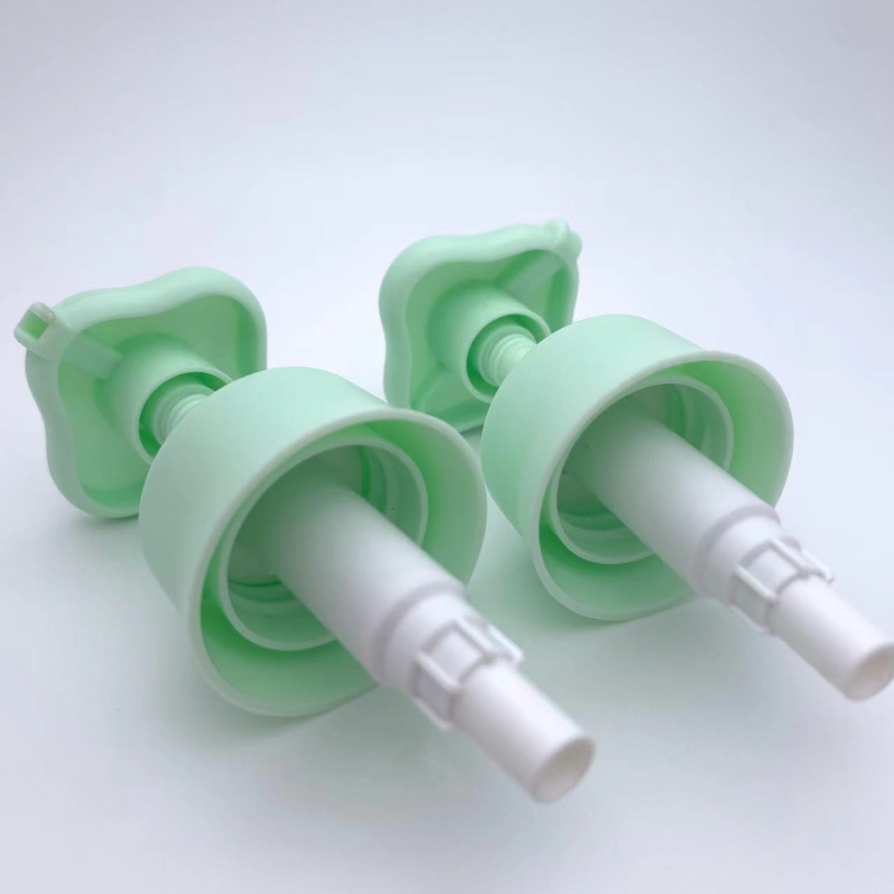 28/410 Double Layer Matte Frosted Children Wash Care Body Emulsion Emulsion Pump Thread Pump Head Split Bottling Nozzle