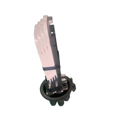 FTTX Preto 144F PC ABS IP68 Anti-envelhecimento Fibra Splicer Dome Joint Enclosure com 1 Time