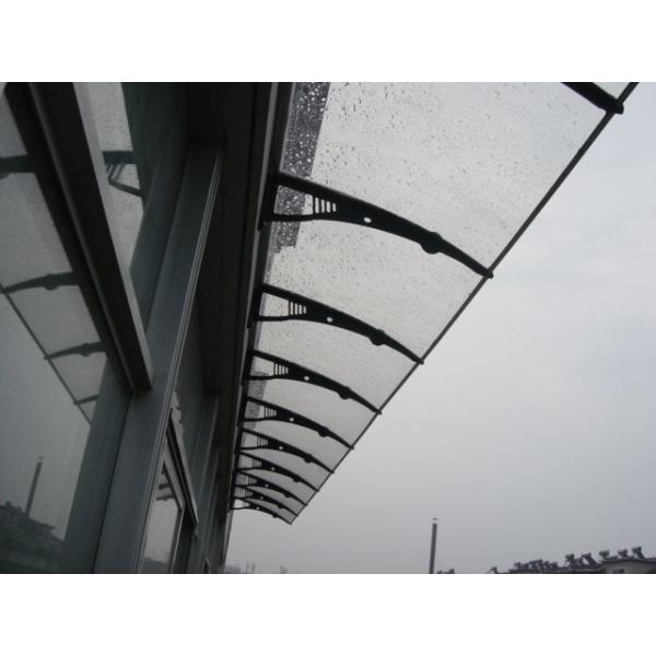 Plastic Awning Bracket DIY Canopy Wall Mounted Installation Versatile Design Suitable for Various Outdoor Spaces Providing Shade