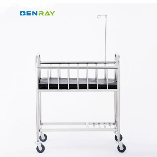 Manual Children Hospital Bed Medical Home Use Children Kids Baby Basin Cart
