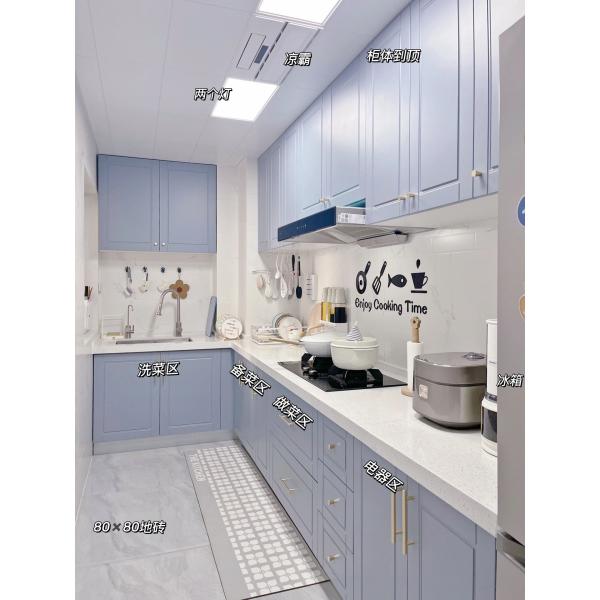 Muebles de diseño moderno Modular Armarios completos Armario de cocina moderno