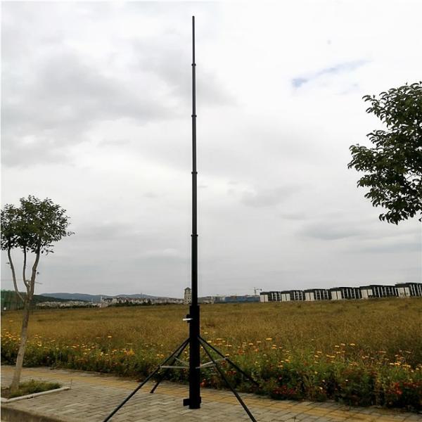Portable Self Lock 15m 10kG Alu Portable Antenna Mast