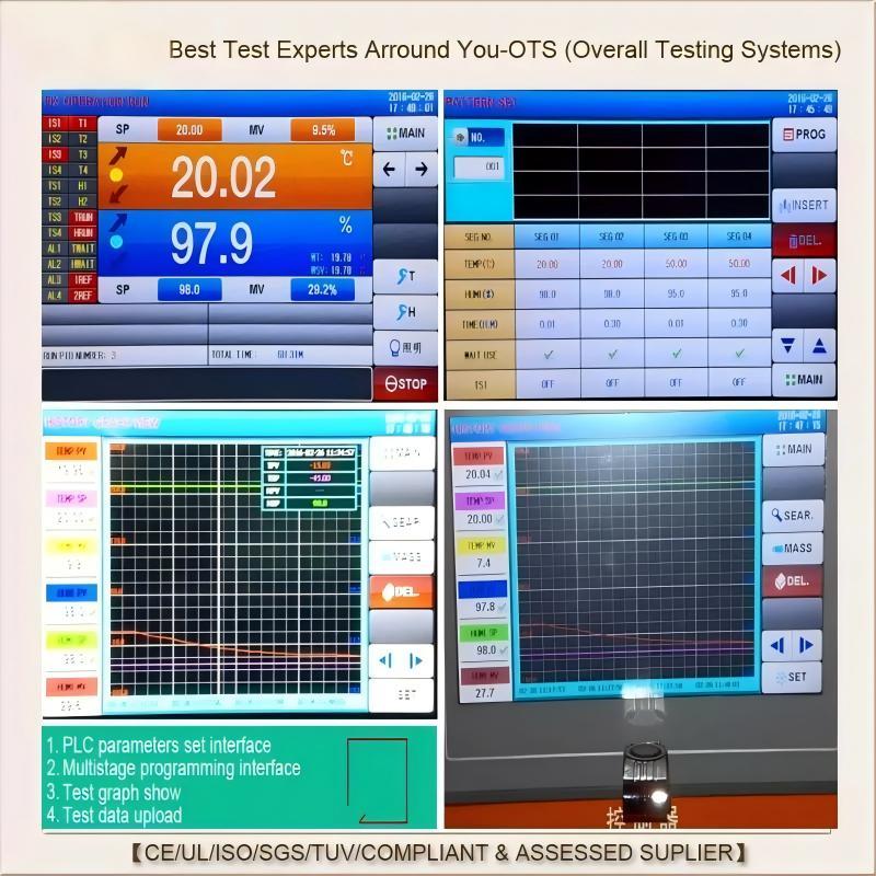MY-127 Programmable Touch Screen Temperature & Humidity Climate Chamber | SUS304 Stainless Steel Lab Environmental Test Equipment CE Certified
