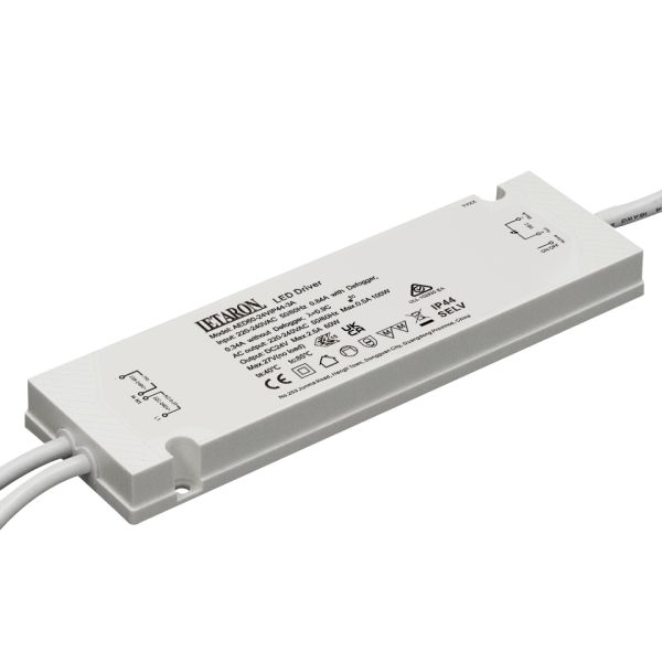 DC12/24V IP44 LED Driver Over Load Protection for Bathroom Mirror Light