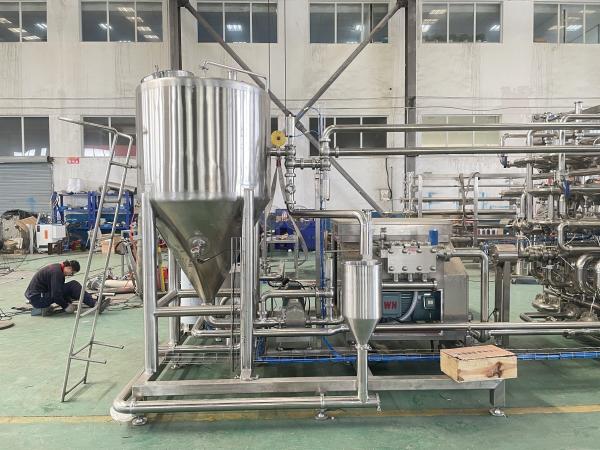 Máquina 304 da esterilização de Juice Dairy Beverage Syrup Tubular de aço inoxidável