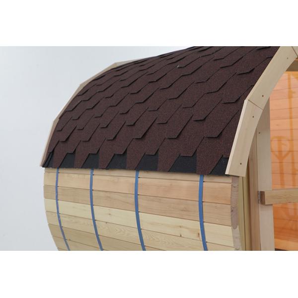 Парилка бочонка длинноволновой части инфракрасной области комнаты сауны красного кедра деревянная традиционная