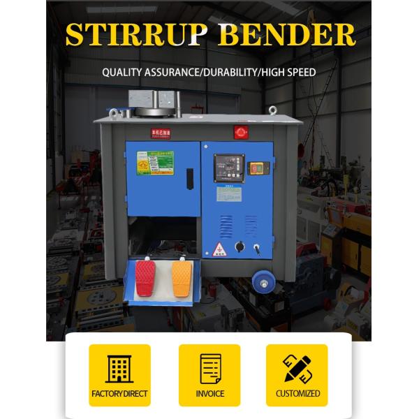 Gw32p Rebar Stirrup Bender Iron Bar Bending Machine with 0°-180° Bending Angle