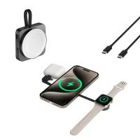 Compatível Magsafe Carregador Sem Fio Versátil Magsafe 3 em 1 Carregador