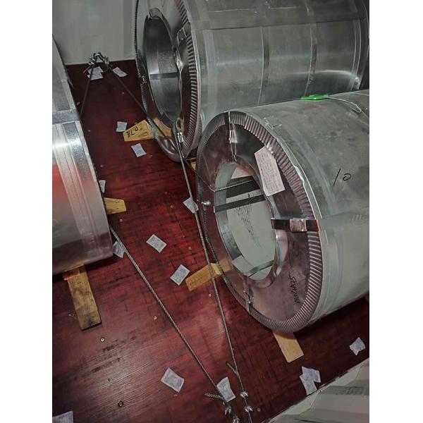 EN Norma de la placa de acero de galvalume de bobina de zinc revestido AZ30-AZ150g/m2 Superficie cromada