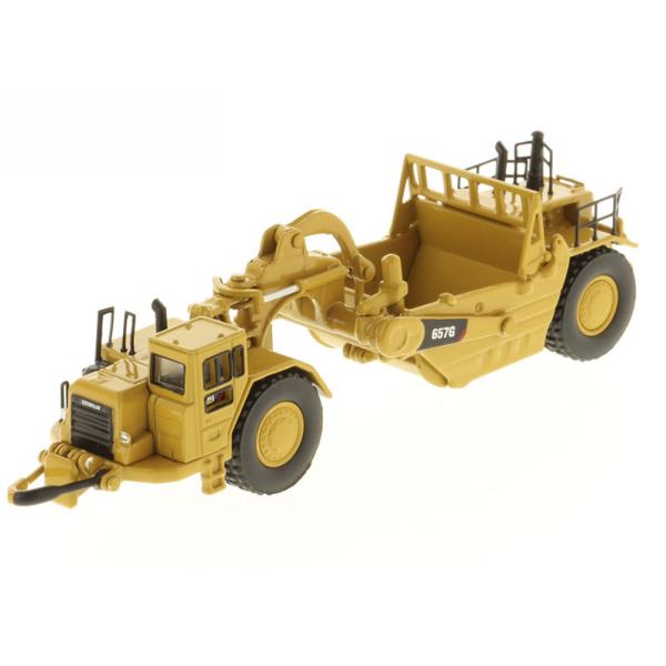 DM   657G Wheel Scraper 1/125 Scale Diecast Alloy Collectible Model