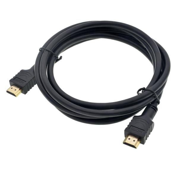 Revestido de ouro macho a macho de latão cabo de áudio e vídeo 6ft 1080p cabo HDMI 18AWG