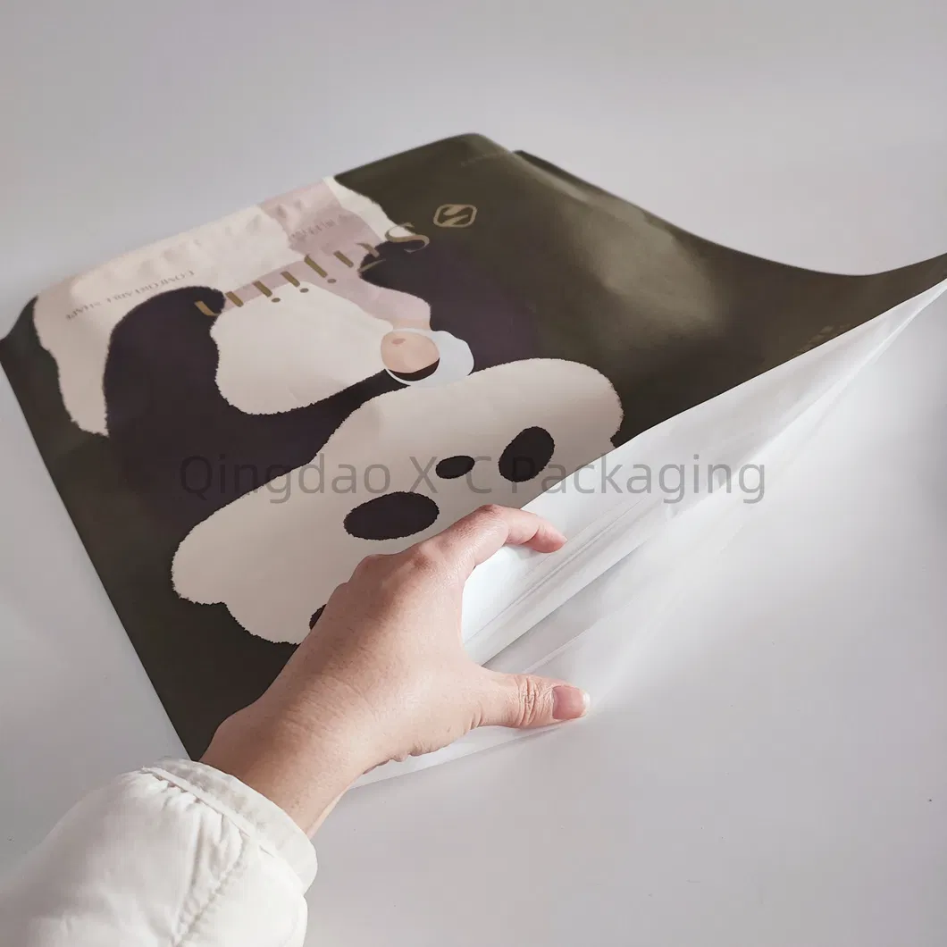 Non Woven Zipper Small Black Pants Booty Pants Ziplock Bag Towel Underwear Leggings Clothing Bag