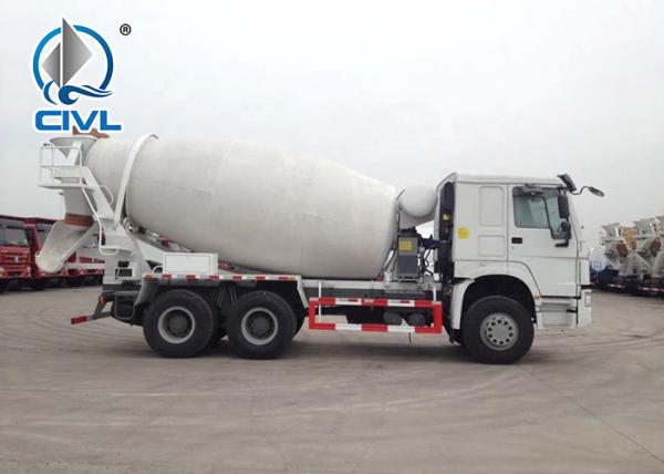 9-12m3 336hp 6x4 Large Concrete Mixer Cabin HW76 One Sleeper With Air - Conditioner