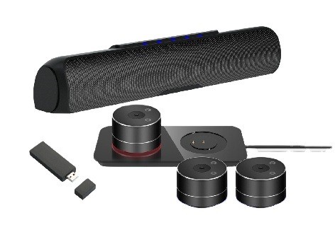 DP-GX15 Distributed Wireless Mic Speaker Speakerphone System with USB3.0 Video Output