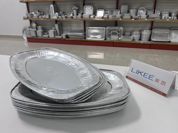 High Productivity Aluminum Foil Container Production Line with Siemens Motor LK-T130