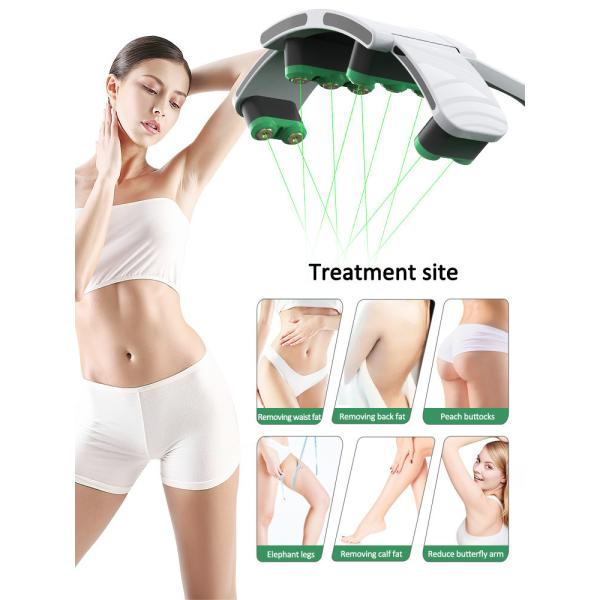 532nm 10D Fat Burning Machine , Handhold Laser Fat Removal Machine