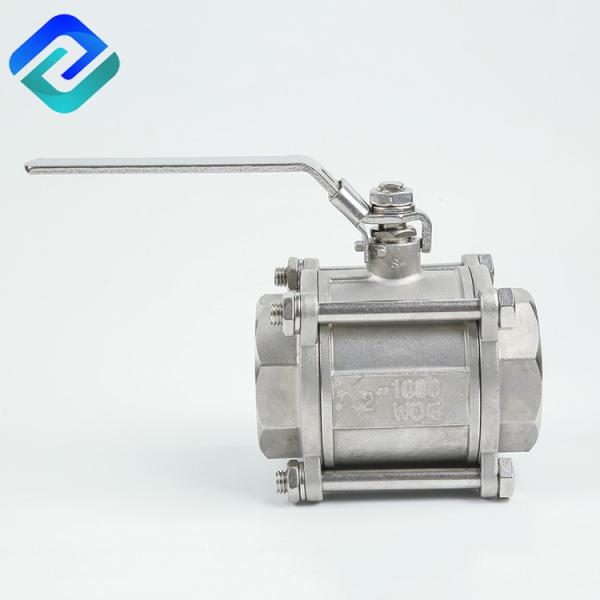 1000 Wog Wax Casting 1000 Psi Ball Valve Male Threaded Manual Ss304