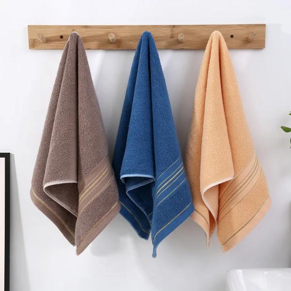 White Cotton Bath towel set Custom Logo Hotel Pool Travel Hight-End towel for All-age