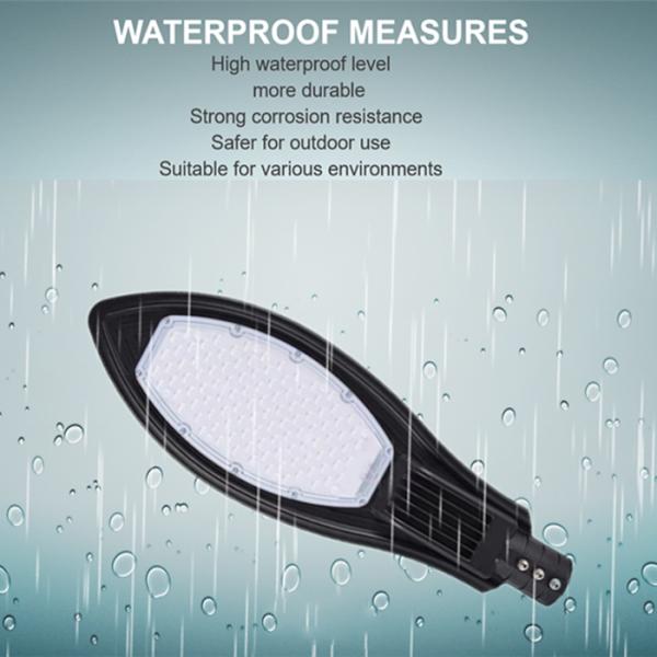 Waterproof 6500K Outdoor Led Street Lights Ip65 Ac Power