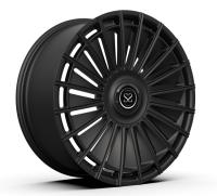 22inch 22x9.5 Monoblock forjado bordea el satén que los casquillos flotantes negros aterrizan a Rover Range Wheels