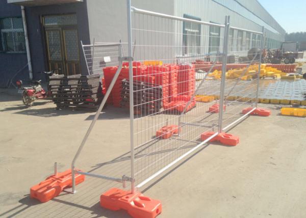Galvanized Standard Temporary Construction Fence Panels Size 2100X2400mm