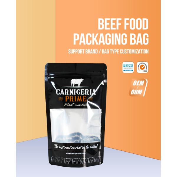 Sac d'emballage en fermeture à glissière en plastique résistant à l'humidité