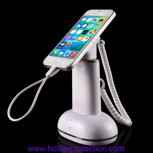 COMER universal magnetic security stands Gripper show shelf cell phone secure displays alarm for mobile stores