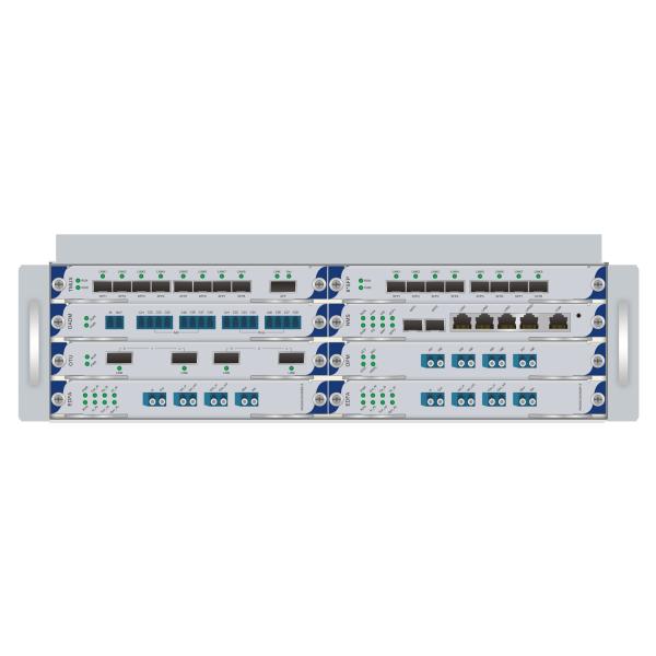 2.5U CWDM/DWDM/OTN 8 Slots Chassis 48 Channel Access 220V 48V Dual Power