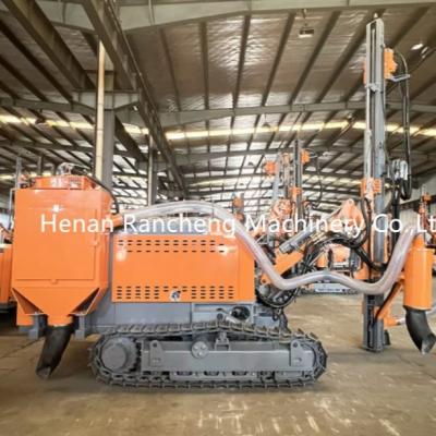 20m Hydraulic DTH Blasthole Hole Drilling Rig 162KW Yuchai 6800KG
