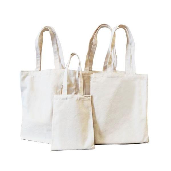 Daily Life Custom Printed Logo Cotton Canvas Tote Bag Foldable Reusable Shopping Bag