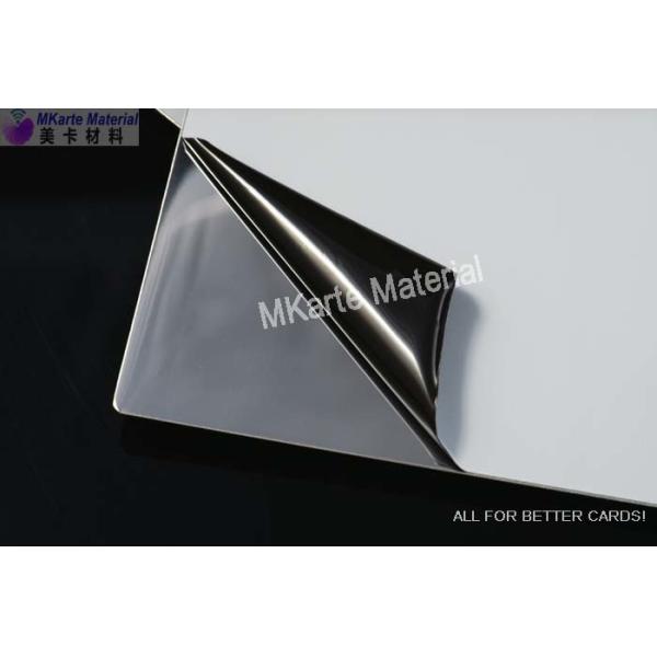 0.4-1.0mm Thickness Stainless Steel 430BA Laminated Steel Plate with Glossy Finish Both Sides for Smart Card Production