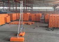 Malha provisória galvanizada elétrica da cerca de segurança 70*150mm do aço 2.1*2.9m