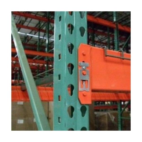 Boltless Custom Pallet Rack with Teardrop Style Upright Frame and Wire Mesh Decking