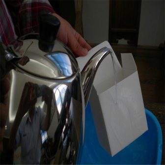 CaCO3 HDPE Stone Paper Eco Friendly RBD300 Rich Mineral Paper