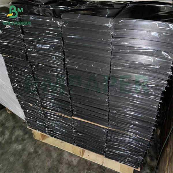 300gsm All Black Kraft Board Solid Paper Sheets Album Cardboard Folding Resistant