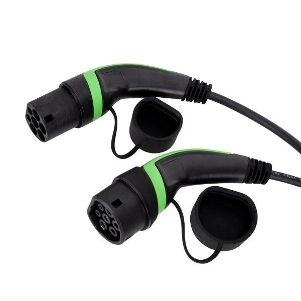 22kW 3 Phase 480V Type 2 To Type 2 EV Charging Cable 10m IP55