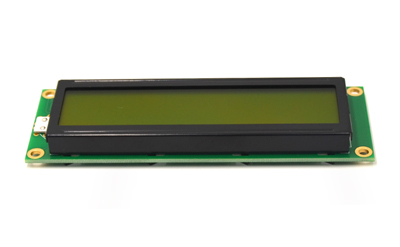 STN Y-N Yellow Green I2C 16x2 LCD Display Module 1602 Alphanumeric Character