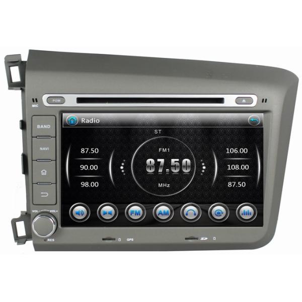Ouchuangbo Auto Stereo GPS DVD Player for Honda Civic 2012 Multimedia Kit iPod USB OCB-8036A
