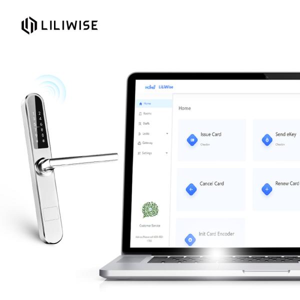 Умный замок гостиницы RFID кода WIFI Bluetooth без системы гостиницы
