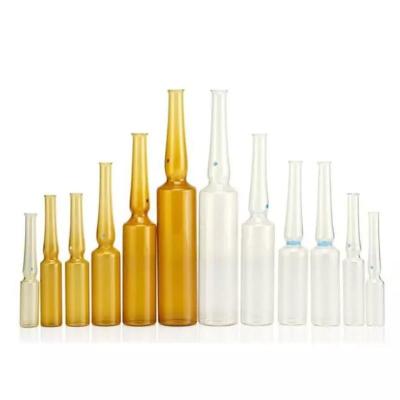ISO Standard 1ml 2ml 5ml 10ml 20ml Empty Clear Amber White Pharmaceutical Use