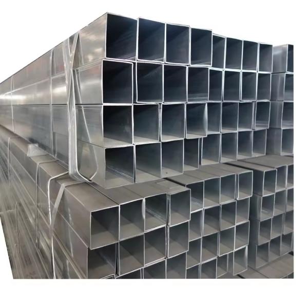 Cutting Service Custom Galvanized Rectangular Pipe with ±1% Tolerance
