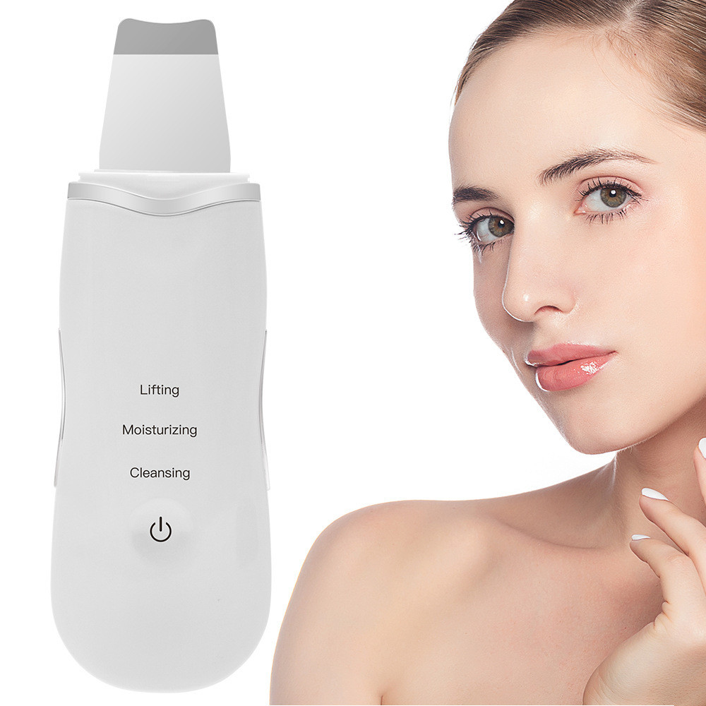 Skin Rejuvenation Ultrasonic Skin Scrubber for Household Personal and Facial Cleaning