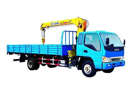 XCMG 7meters Lifting Height Electricity Truck Mounted Crane Telescopic Boom