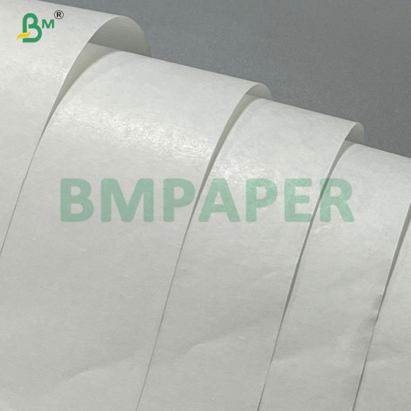 FDA Certified White MG Bleached Kraft Paper With PE Lamination Processing
