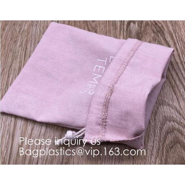 Reusable ECO Friendly 100% Cotton Double Drawstring Muslin Bags,Linen Gift Sachets Favors Pouches Party Wedding Jewelry