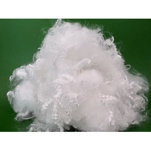 Raw White 1.2D*32mm Microfiber Polyester Staple Fiber for Towel