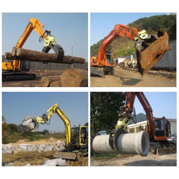 10 - Экскаватор 25 тонн гидравлический сражается машинное оборудование лесохозяйства Kobelco SK250 SK260