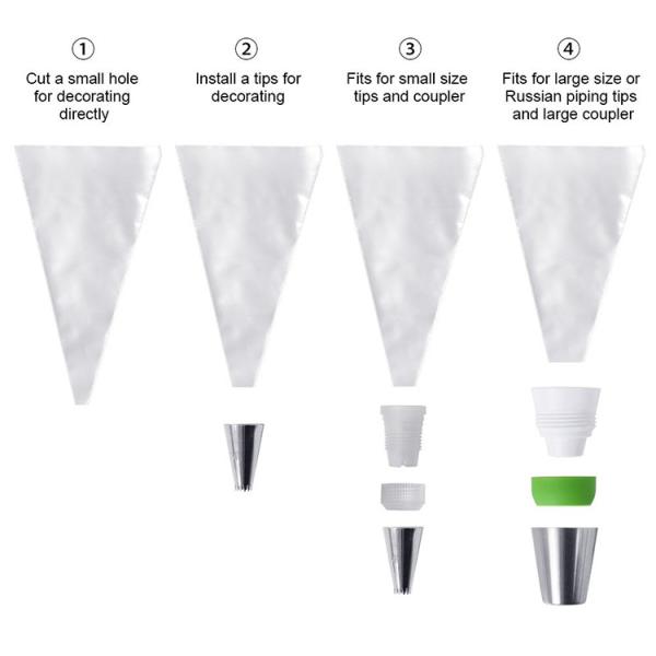 23*43*40cm Plastic Piping Bag