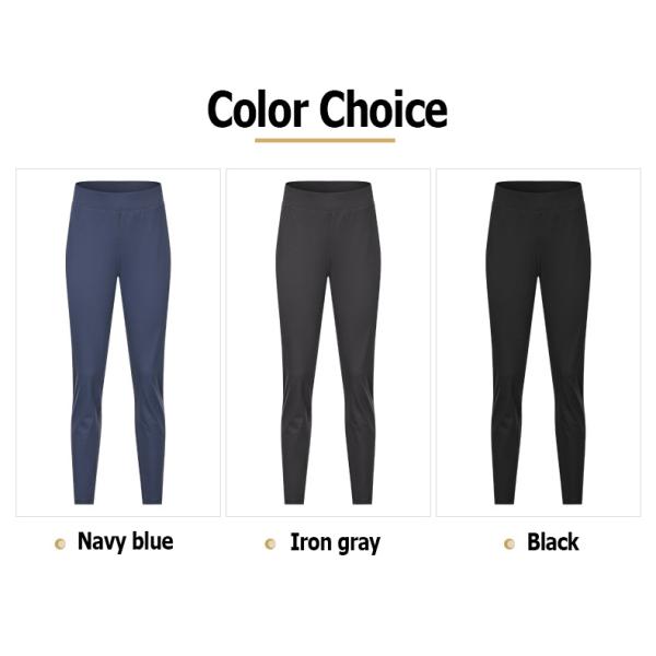 Skin Friendly Women'S Straight Leg Casual Pants Breathable With Zip Pocket