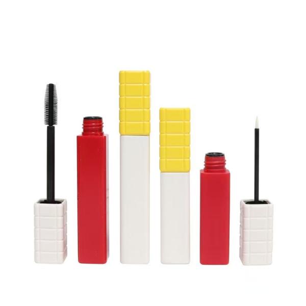 Mascara Tube Cosmetic Packaging Container with Mascara Brush Head